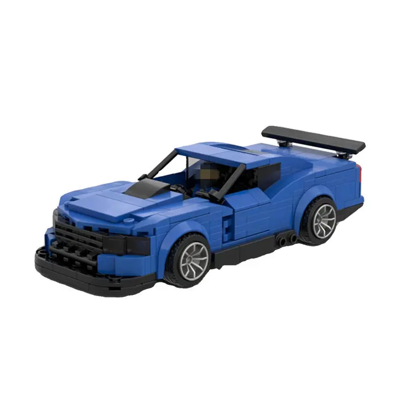 Moc Chevroleted Camaro Zl1 Speed Champions Auto Sportive Building Blocks Mattoni Set Giocattoli Per Bambini Regali Per Ragazzi E Ragazze