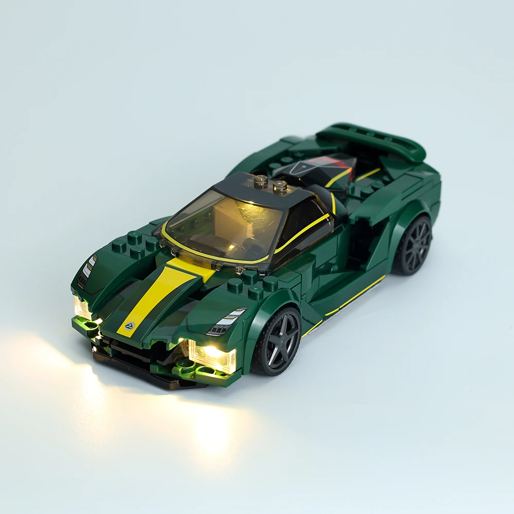 Set Di Luci A Led Per Speed Champions 76907 Lotus Evija Sports Car Kit Di Lampade Per Mattoni Da Collezione Solo Kit Di Illuminazione