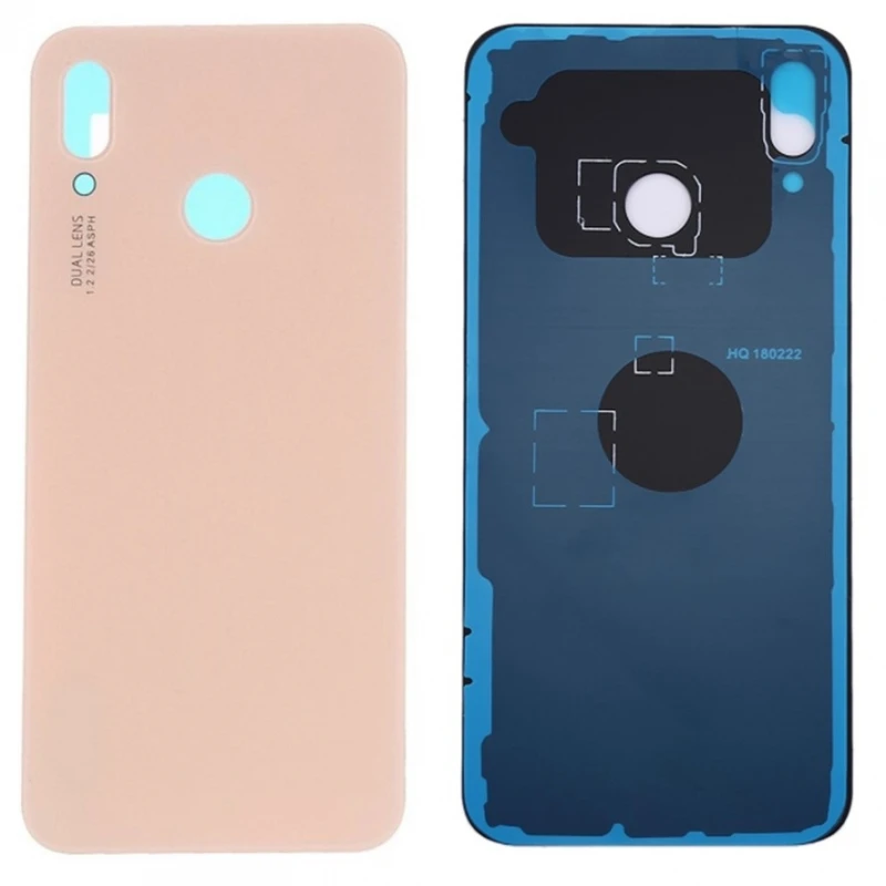 Per Huawei P20 Lite Nova 3E Back Back Glass Pink # Huawei P20 Lite Coperchio Batteria (Ane-Al00, Ane-Tl00, Ane-Lx1, Ane-Lx2, Ane-Lx3) # Huawei Nova 3E