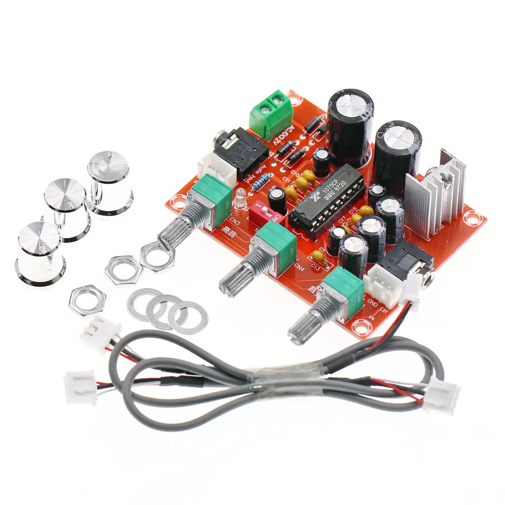Xh-M151 Bbe Xr1075 Preamp Nada Papan Audio Treble Bass Penyesuaian Equalizzatore Amplificatore Pra Nada Kontrol Preamplificatore