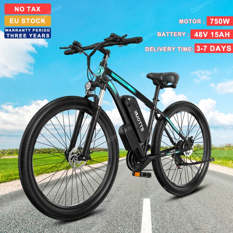 C29 City Electric Bike 750W Motore 48 V15Ah * 2 Batteria Rimovibile Bicicletta Elettrica Velocità Massima 50 Km/H 29 Pollici Pneumatico Mountain E Bik