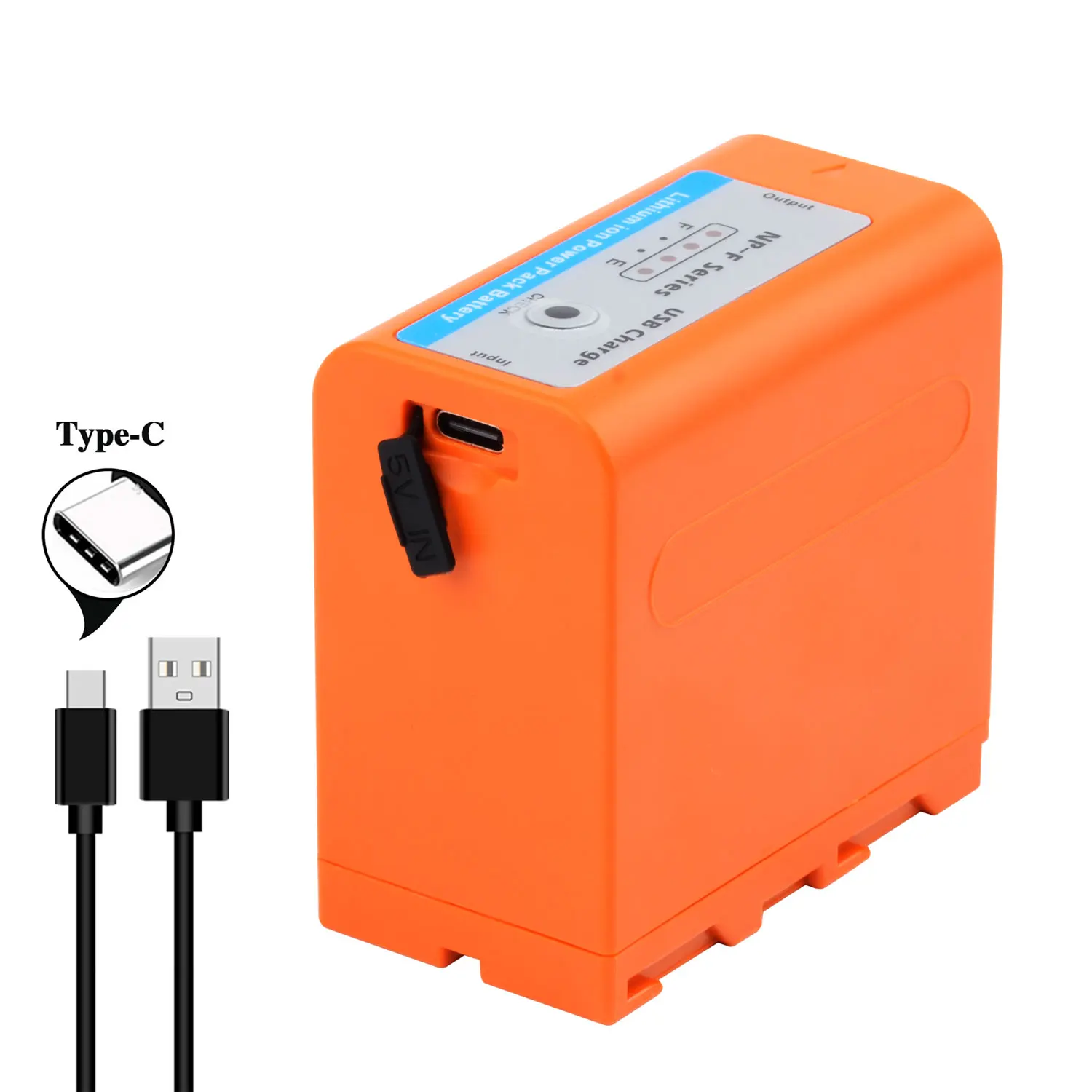 Uscita Usb 7800Mah Np F980 Np-F980 Np-F970 Npf960 Np F970 Batteria Per Sony Hvr-Hd1000 Hvr-Hd1000E Hvr-V1J