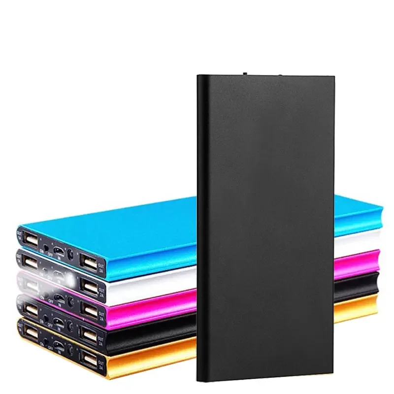 Powerbank Portatile Da 10000Mah Con Doppio Caricabatteria Esterno Usb Powerbank Per Iphone Xiaomi Huawei Mobile Phone Poverbank