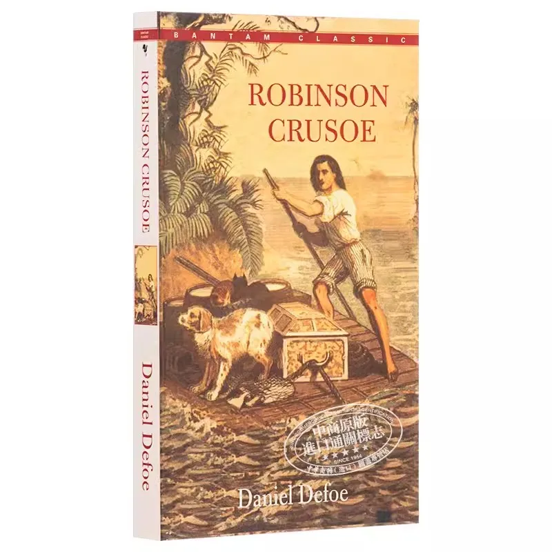 Collezione Completa Originale Robinson Crusoe World Classic Letterary Projecties Wilderness Survival Romanzi