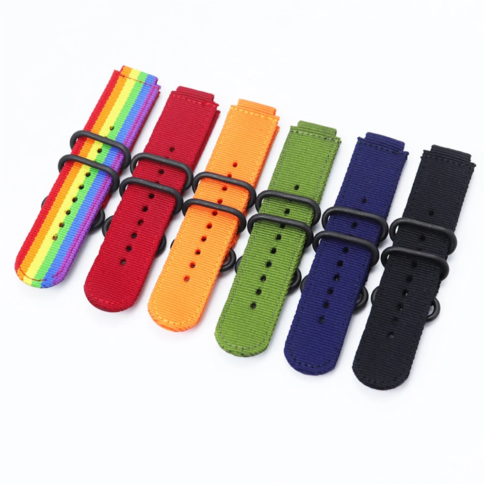 Cinturino Cinturino In Nylon Per Casio Ae1200 Ae-1300 Ae-1000W Bracciale Ae-1200 Cinturino Ae1300 Ae1000W Cinturino Impermeabile Nuovo