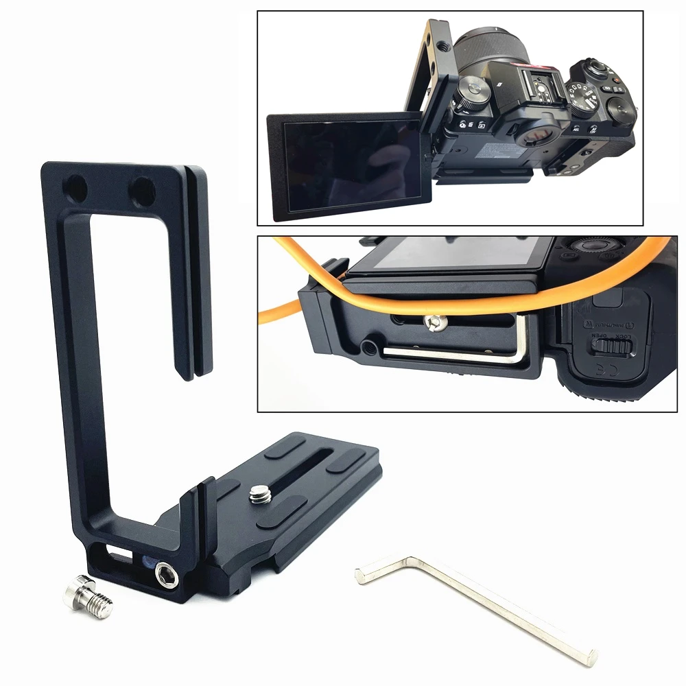 X-S20 Portacavi Quick L Plate Treppiede Per Fujifilm Xs20 Fuji Mirrorless Camera Live Streaming Teathered Shooting