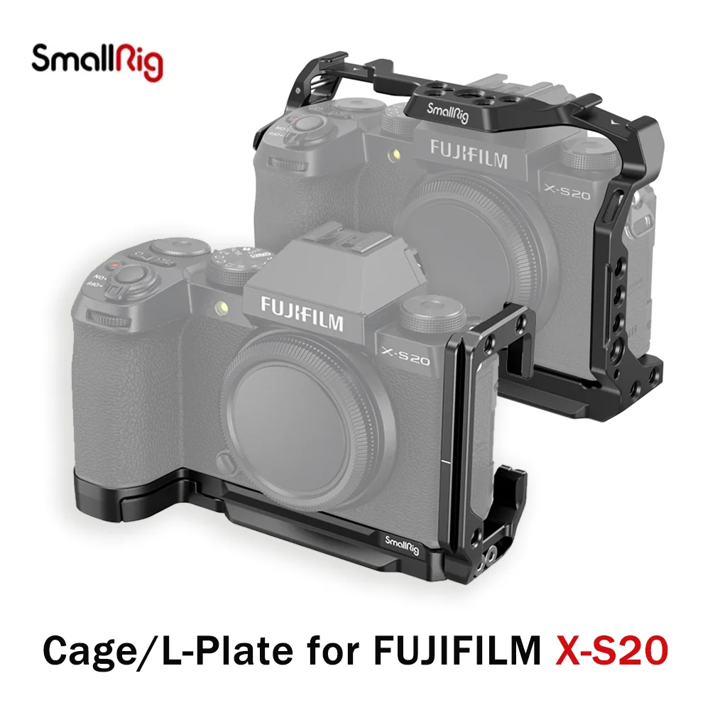 Smallrig Camera Cage L Plate Quick Realease Plate Custodia Protettiva Per Fuji Fujifilm Xs20 Xs 20 Xs-20 Accessorio 4230 4231