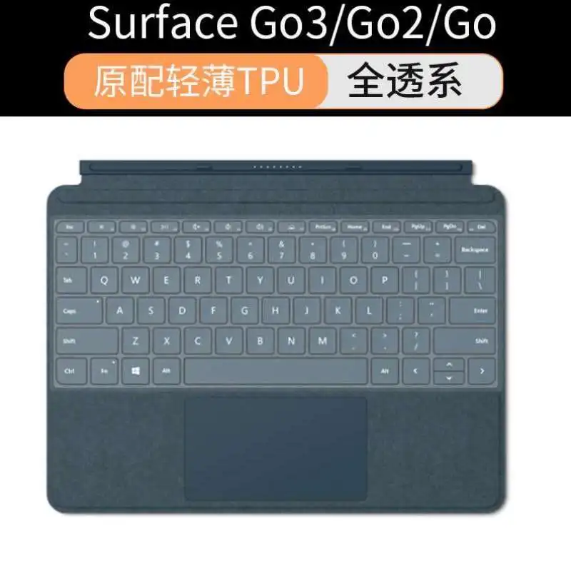 Per Microsoft Surface Pro 8/7/6/5 Surface Laptop 4/3/2 Surface Go 3 Surface Pro X Tablet Tpu Laptop Tastiera Cover Skin
