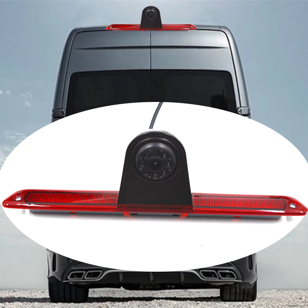 Ccd Cvbs Car Rear View Camera Luce Freno Parcheggio Per Mercedes Benz Sprinter Vw Crafter Con Visione Notturna Ir