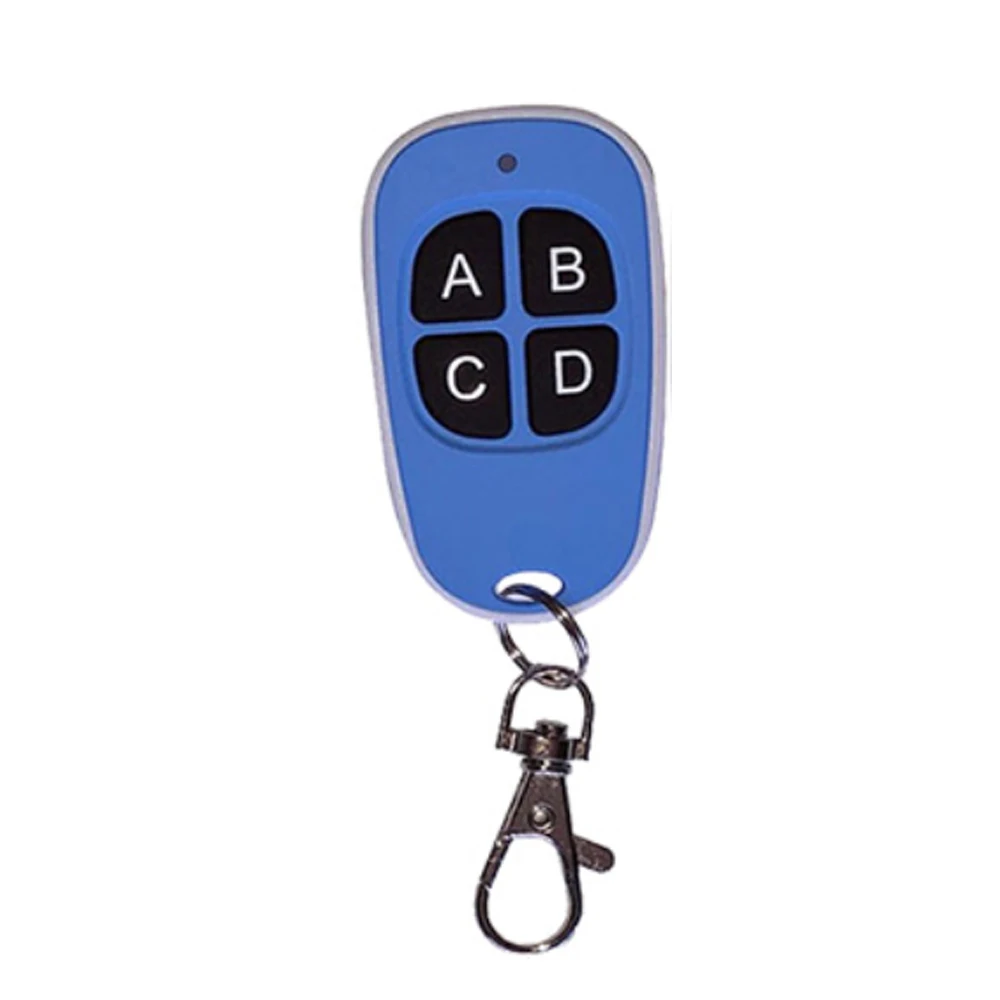 Wireless 6 Colori 4 Canali Universal Door Copy Remote Control 433Mhz Clone Electric Door Garage Copier Key