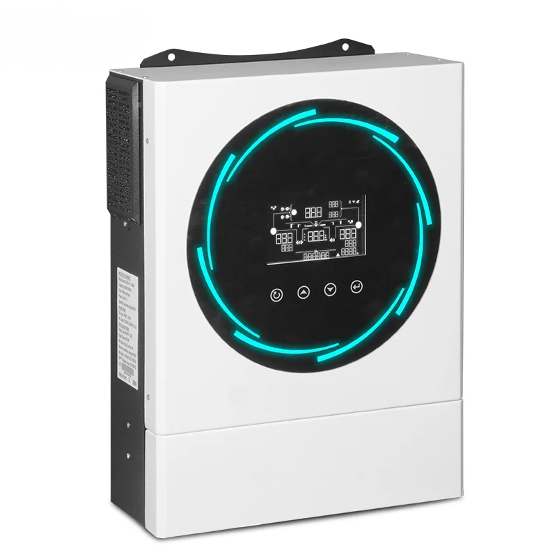 Ingresso 4000W 6000W 27A Con Controller Mppt Home Power Off Grid 6Kva Inverter Solare Ibrido 6Kw