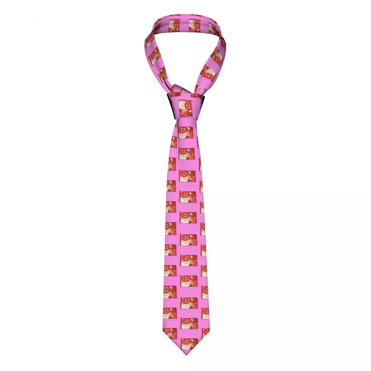 Strawberry Kit Kat Rainbow Candy Cravatta Uomo Donna Moda Poliestere 8 Cm Cravatta Classica Per Uomo Abiti Accessori Regalo Cravatta