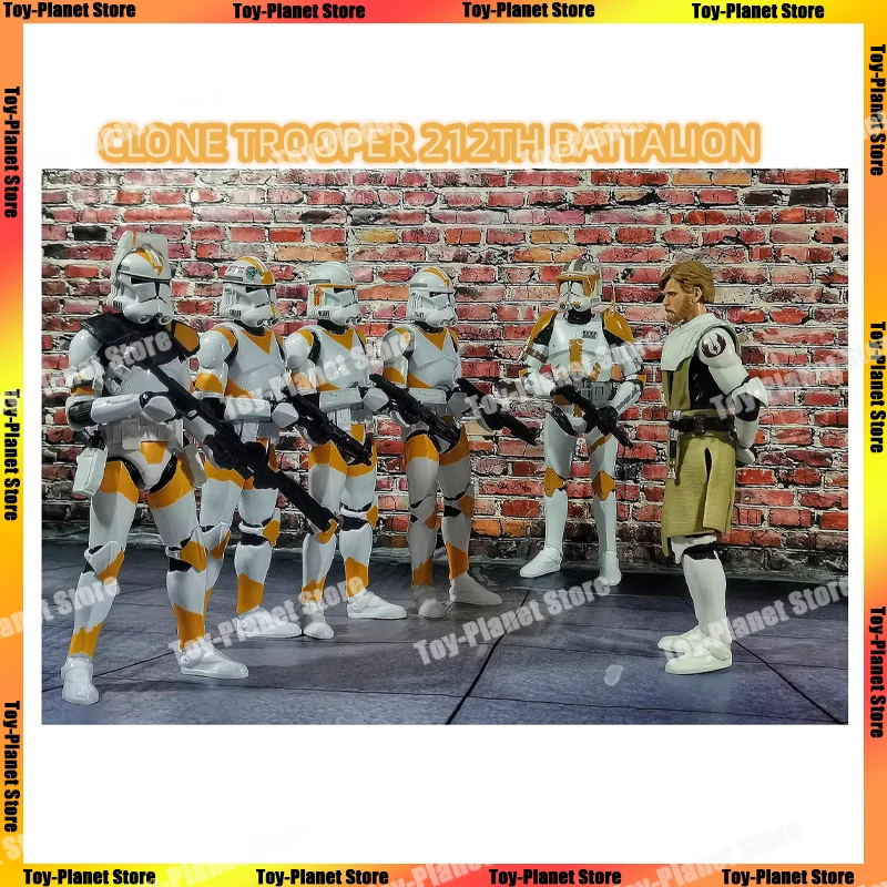 Star Wars Battle Droid 212Th Attack Battalion Legion Clone Trooper Specialist Squad Action Figures Figuras Figurine Regali Giocattoli