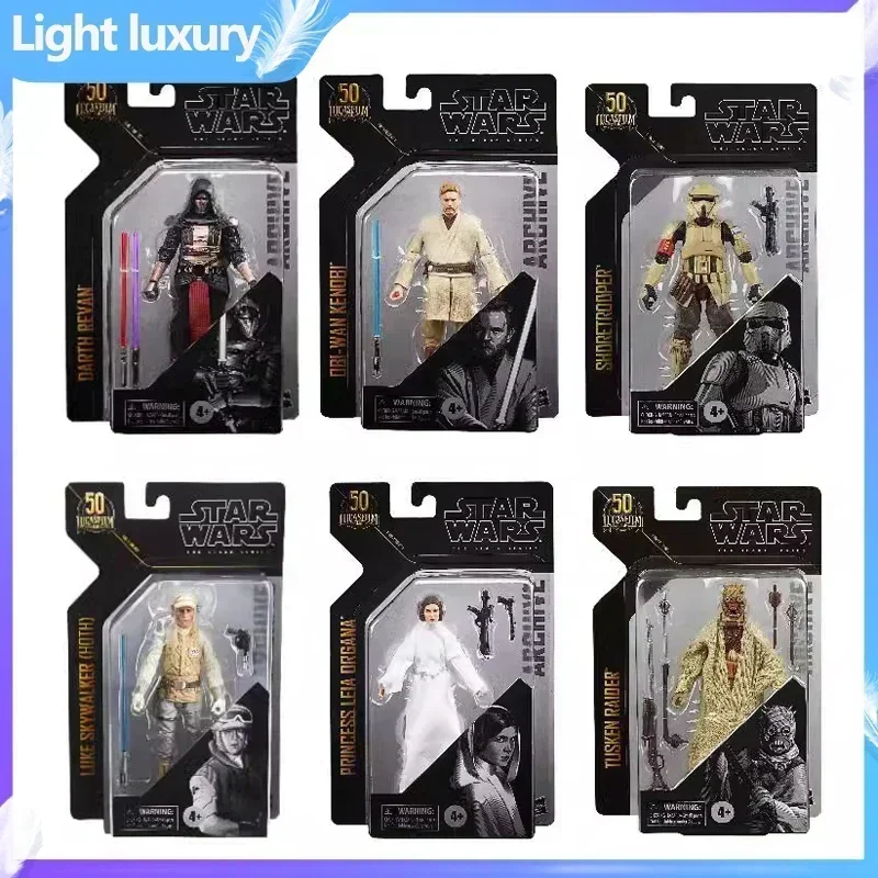 Original Star Wars The Black Series Darth Revan Leia Organa 501St Legion Clone Trooper 6 Pollici Action Figure Toy Regalo Di Natale