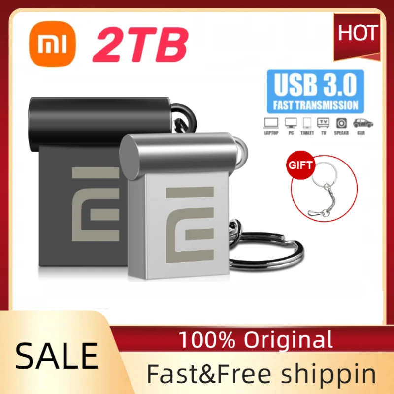 Xiaomi Usb 3.0 Flash Drive 2Tb 1Tb Pendrive 512Gb 256Gb 128Gb Usb3. 0 Memory Stick Pen Drive Ad Alta Velocità Flash Usb Disk Miglior Regalo