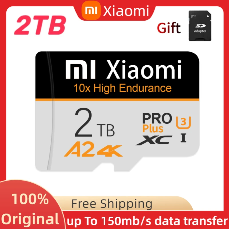 Xiaomi Ultra Memory Card 256Gb 128Gb 1Tb 2Tb Micro Tf Sd Card Micro Card Class10 Sd Card 140Mb Tf Card Memoria Sd Originale