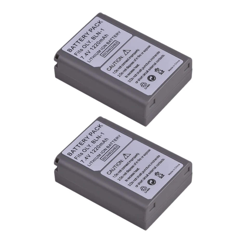 1220Mah Bln-1 Ps-Bln1 Bcn-1 Ricaricabile Li-Ion Per Olympus Om-D E-M1, Penna F, Om-D E-M5, Penna E-P5, Om-D E-M5 Mark Ii