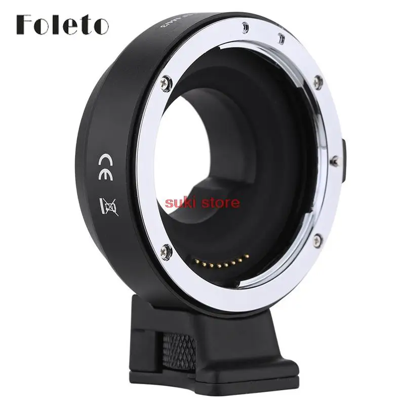Foleto Ef-Mft Elettronico Di Controllo Aperture Lens Adattatore Per Canon Ef Ef-S Per Uso Per Olympus Pen E-P1 E P2/3/5 E-Pl1 Om-D