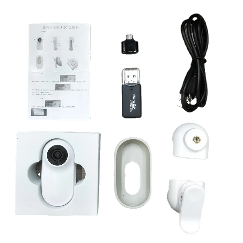 1080P Mini Action Camera Outdoor Sport Pocket Cam Con Schermo Videoregistratore Bici Bicicletta Moto Sport Dv Dash Cam Per Auto