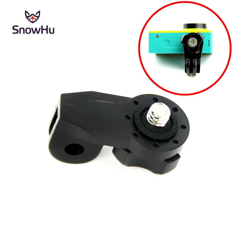 Snowhu Adattatore Per Ponte Fotocamera Per Yi 4K Monta Foro Per Vite Da 1/4 Pollici Per Sony Mini Cam Action Camera Hdr As20 As30V Gp135