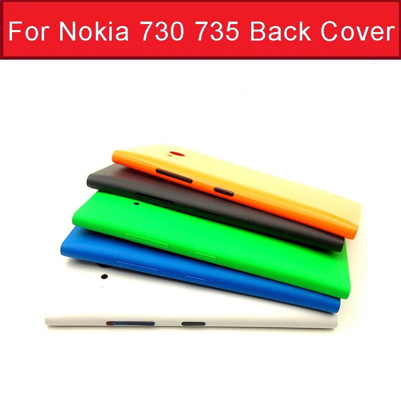 Cover Posteriore Posteriore Originale Per Nokia 730 735 Custodia Batteria Per Lumia Custodia Nokia 735 730 Senza Logo