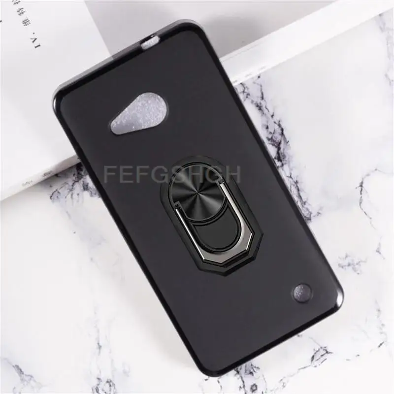 Per Microsoft Lumia 550 4.7 "Custodia Morbida In Silicone Tpu Con Anello Posteriore Per Cover Per Telefono Microsoft Lumia 550