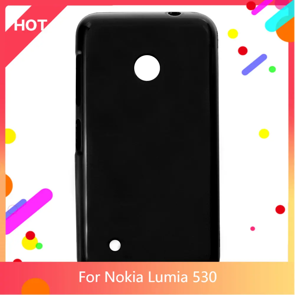 Lumia 530 Custodia Opaca Morbida In Silicone Tpu Cover Posteriore Per Nokia Lumia 530 Custodia Per Telefono Slim Shockproo