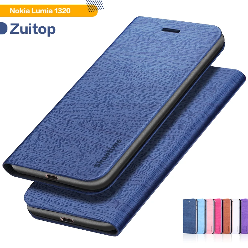Custodia Per Telefono In Pelle Pu Venatura Del Legno Per Nokia Lumia 1320 Custodia A Libro Per Nokia Lumia 1320 Custodia Morbida In Silicone