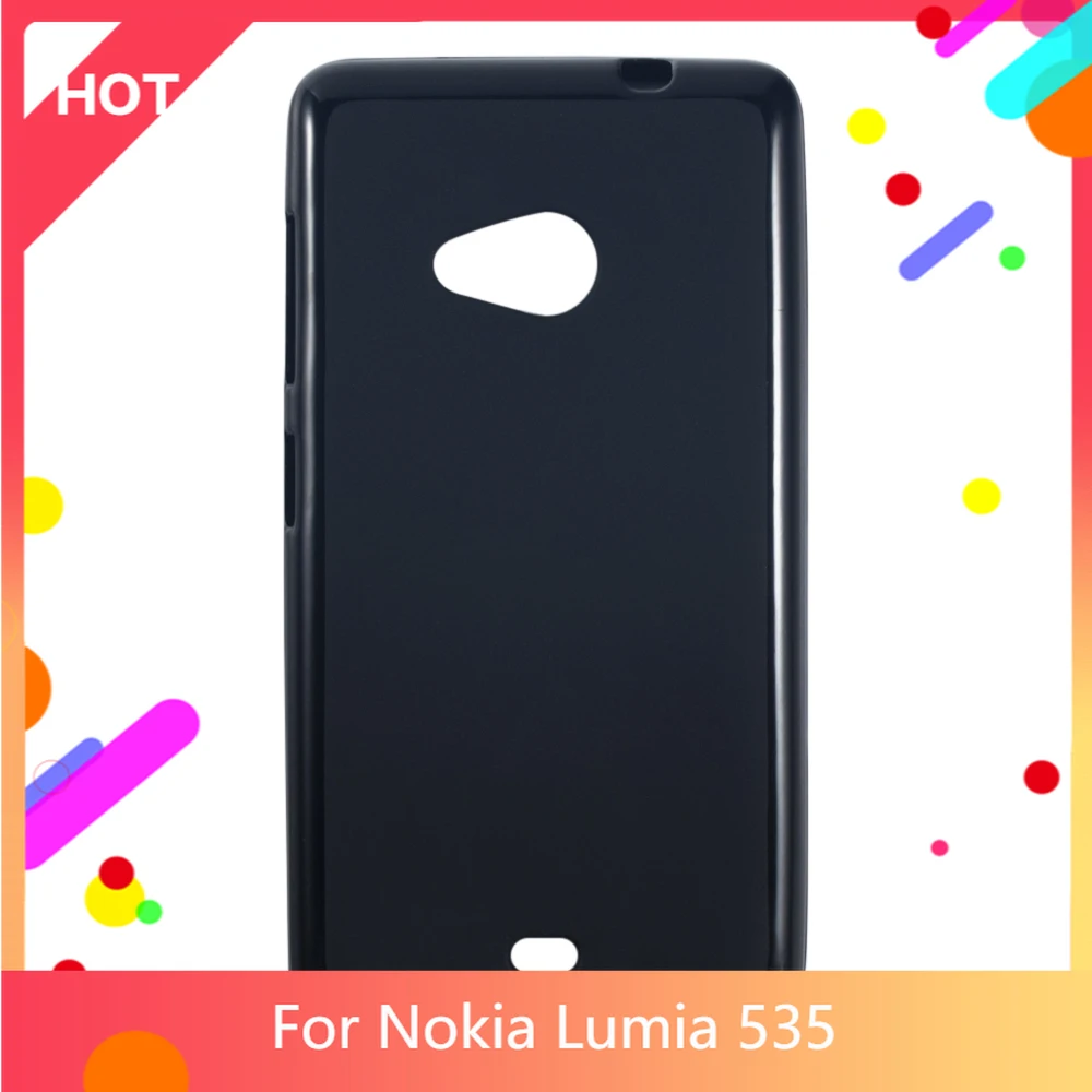 Custodia Lumia 535 Cover Posteriore In Tpu In Silicone Morbido Opaco Per Nokia Lumia 535 Custodia Per Telefono Sottile Antiurto