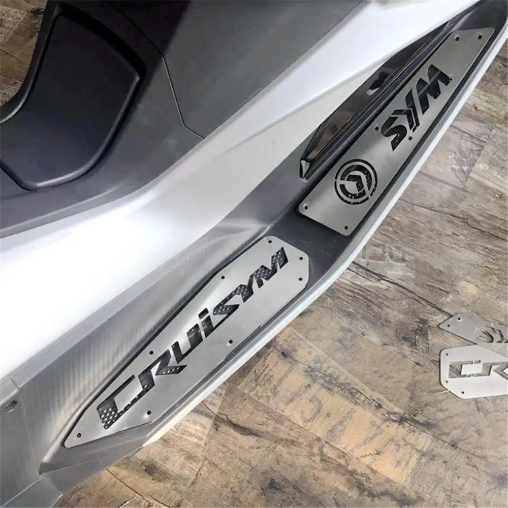 Per Sym Cruisym 300 Cruisym300 Pedane Piastre Poggiapiedi Step Pads Moto Accessori Cnc Di Alta Qualità