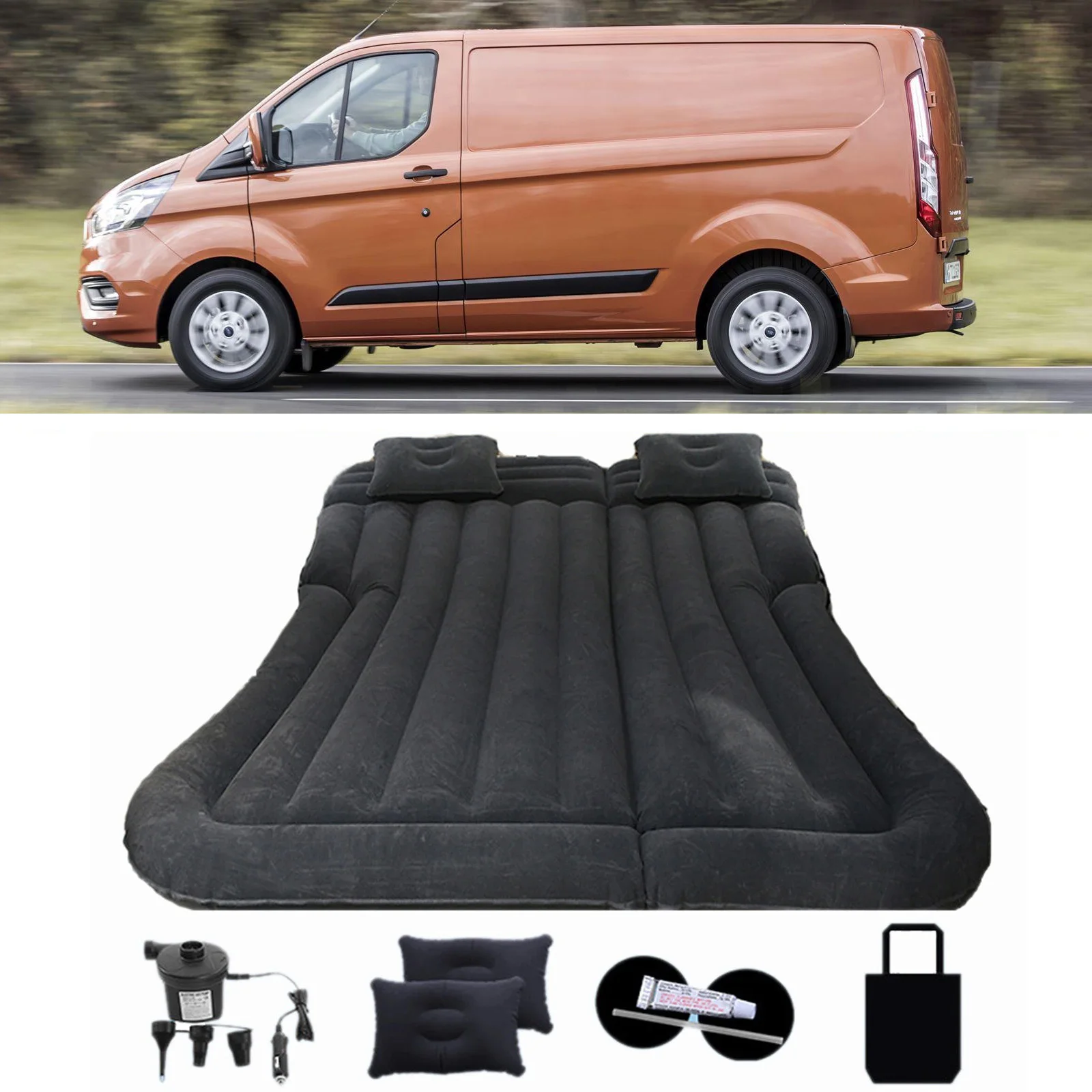 Materasso Gonfiabile Per Auto Suv Letto Multifunzionale Per Ford Transit Custom Tourneo Connect Van Travel Goods Camper 4X4