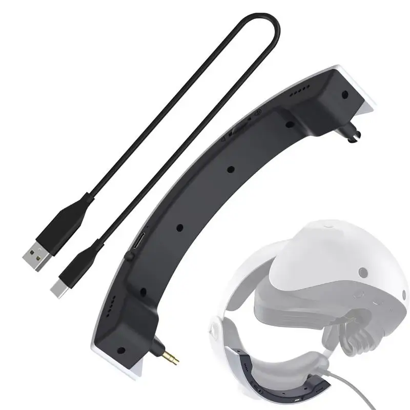 Adattatore Audio Per Altoparlanti Portatili Ps Vr2 Altoparlante Mini Lettore Stereo Semicircolare Portatile Per Altoparlante Esterno Stereo Ps Vr2