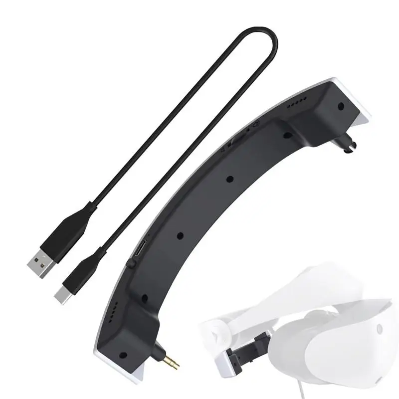 Adattatore Audio Per Altoparlanti Portatili Ps Vr2 Altoparlante Mini Lettore Stereo Semicircolare Portatile Per Altoparlante Esterno Stereo Ps Vr2