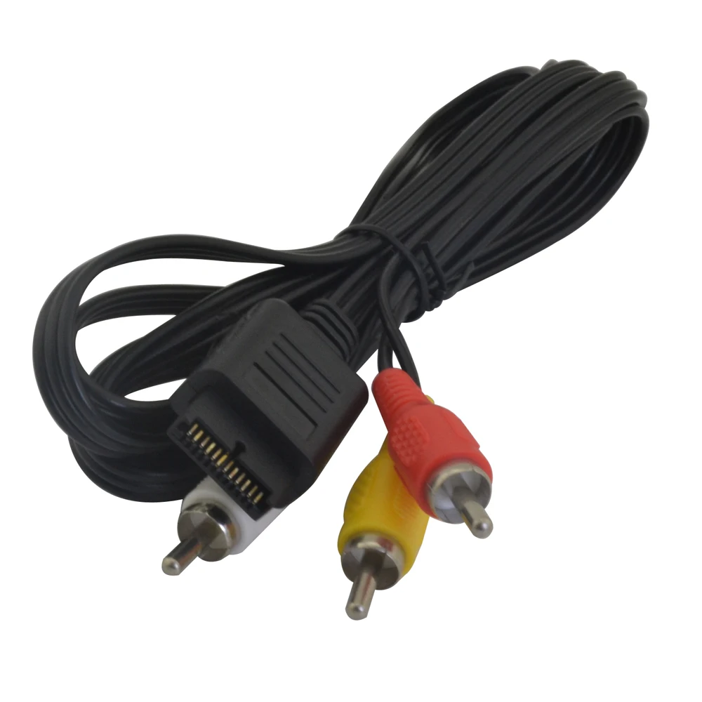 Xunbeifang 100 Pz Audio Video Av Cavo Rca Per Playstation Per Ps 1 Ago Pieno