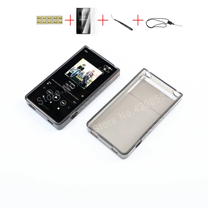 Custodia Morbida In Tpu Trasparente Per Sony Walkman Nw-Zx700 Nw-Zx706 Nw-Zx707