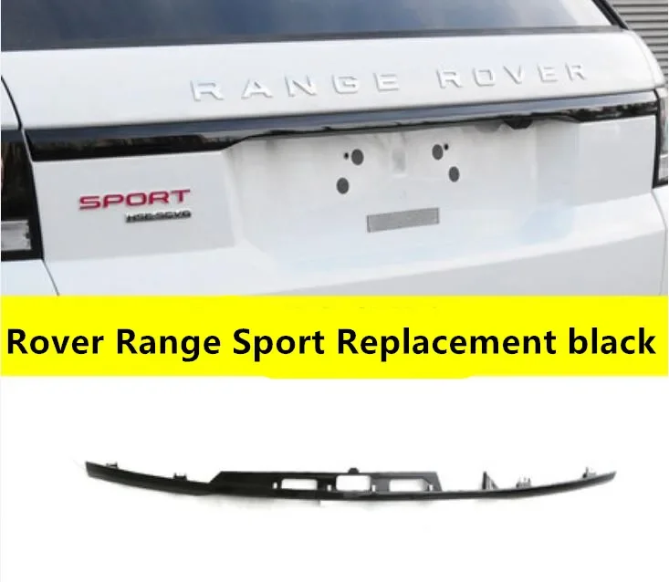 Abs Nero Posteriore Tronco Porta Coperchio Fanale Posteriore Copertura Della Lampada Trim Per Land Rover Range Sport 14-22 Rover Range Vogue 13-22