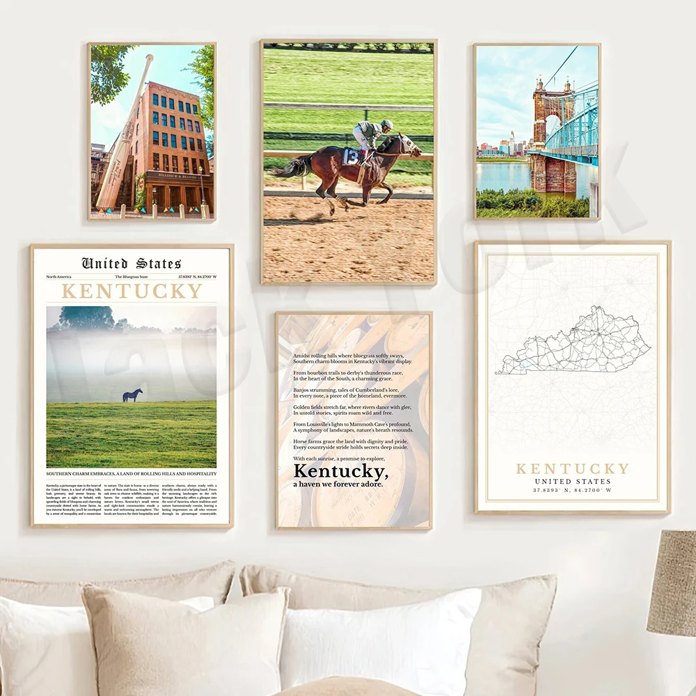 Kansas City, Kentucky Print, Kansas City, Nevada, Kentucky Map Poster, Kansas City Travel Poster, Kentucky Gift Wall Decor
