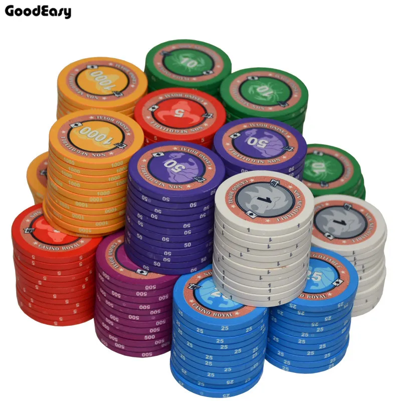 200 Pz/Set 12 Costellazioni Casinò Royal Ceramic Tasse Hold'Em Black Jack Poker Chips Accendino Monete Bingo Personalizzate