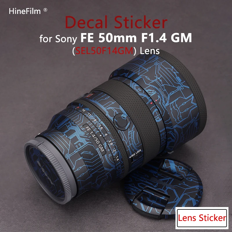 Per Sony Fe 50Mm F/1.4 Gm Len Premium Decal Skin Per Sony Fe50 F1.4Gm / 50Gm 1.4 Protezione Dell'Obiettivo Pellicola Protettiva Antigraffio