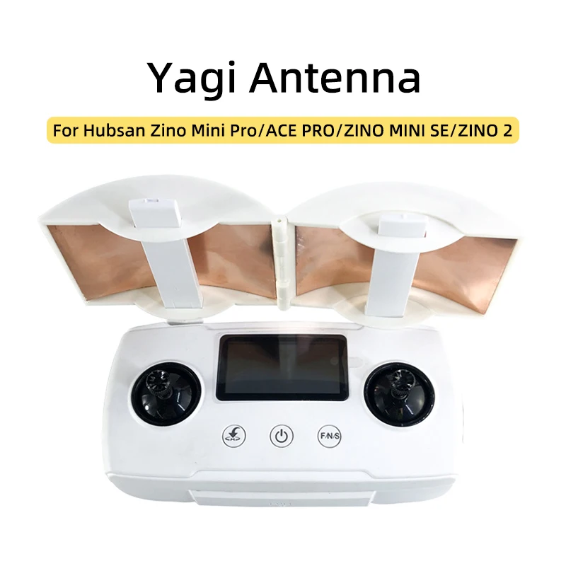 Per Hubsan Zino Mini Pro/Ace Pro/Zino Mini Se/Zino 2 Telecomando Yagi Antenna Segnale Aumento Amplificatore Accessori