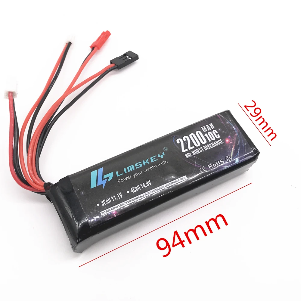 Batteria 2200Mah 11.1V Di Buona Qualità Per Trasmettitore Hubsan X4 Pro H906A/H109S/H501S Pro / H301S H906A Telecomando