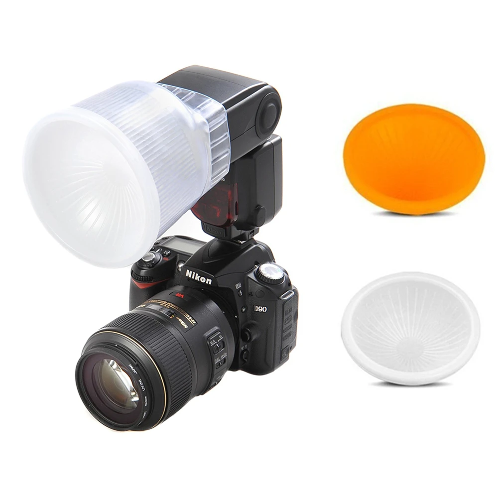 Diffusore Flash Professionale Lightsphere Lambency Flashbounce Per Canon 550Ex 580Ex 580Ex Ii Per Sony F58 Di866 Nikon Sb900