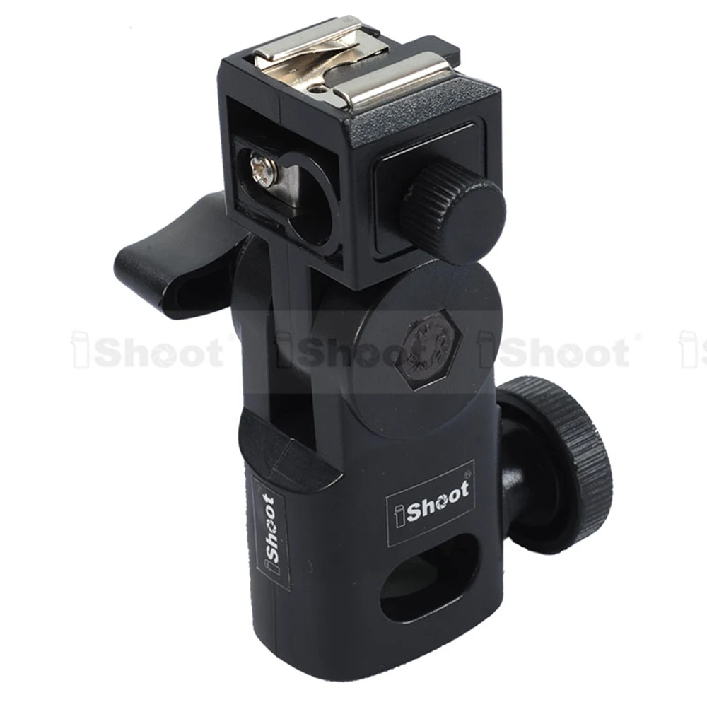 Mini Flash Staffa/Supporto Dell'Ombrello-Universale In Metallo Hot Shoe Mount Per Canon Speedlite 600Ex-Rt/580Ex 430Ex & Ii/550Ex/540Ez