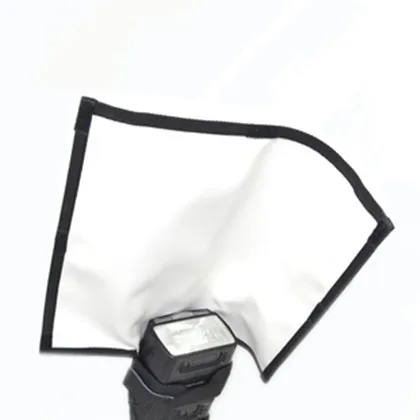 Pieghevole Rimbalzo Flash Riflettore Diffusore Bender Softbox Per Canon Per Nikon Per Sony 580Ex /550Ex /540