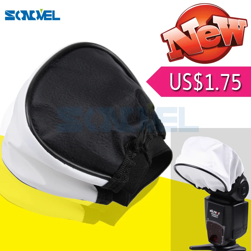 Nuovo Diffusore Di Rimbalzo Flash Portatile Universale Per Canon 580Ex 430Ex Ii/550Ex/540Ez Diffusore Flash Per Fotocamera Professionale