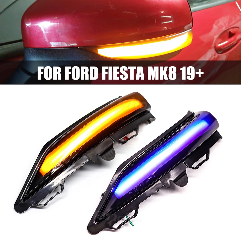 Per Ford Fiesta St Line Mk8 2018 Per Ford Fiesta Mk8 2019 + Indicatore Di Direzione Specchietto Retrovisore Laterale Dinamico