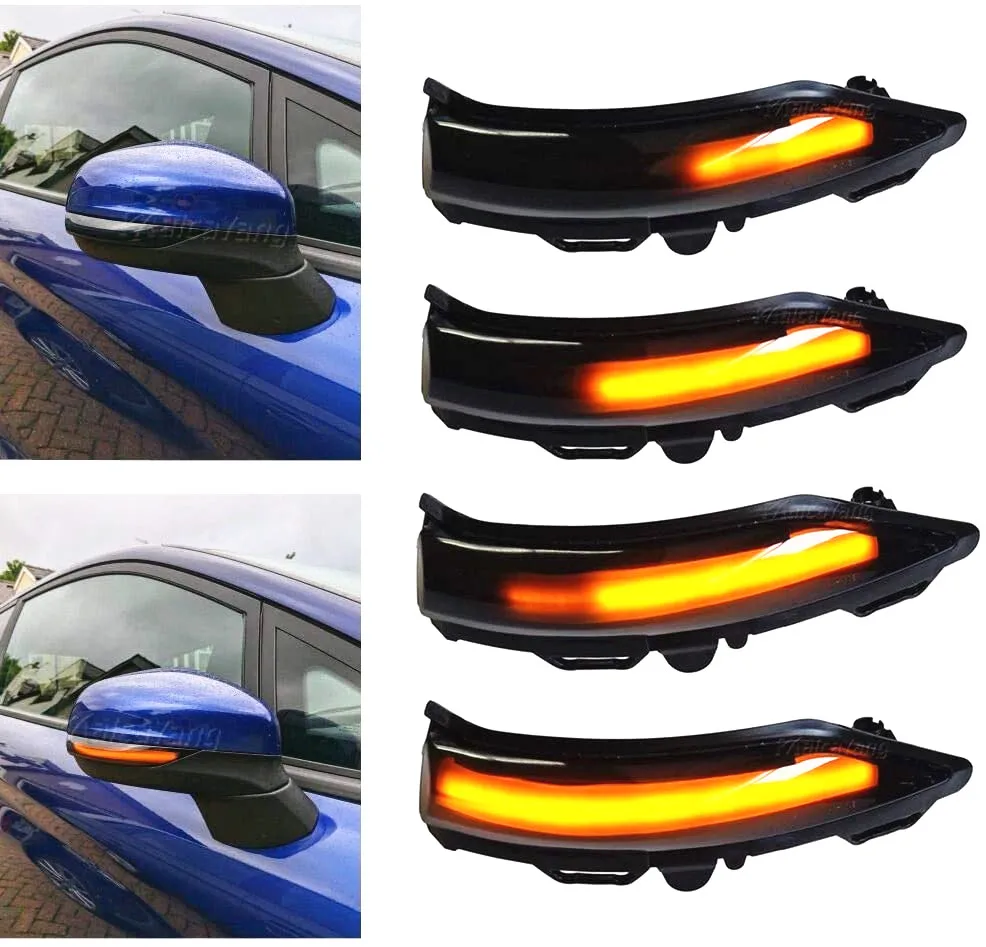 Per Ford Fiesta Mk7 2008-2017 Per Fiesta Mk8 Indicatore Di Direzione Dinamico Led Indicatore Sequenziale Specchietto Retrovisore Laterale