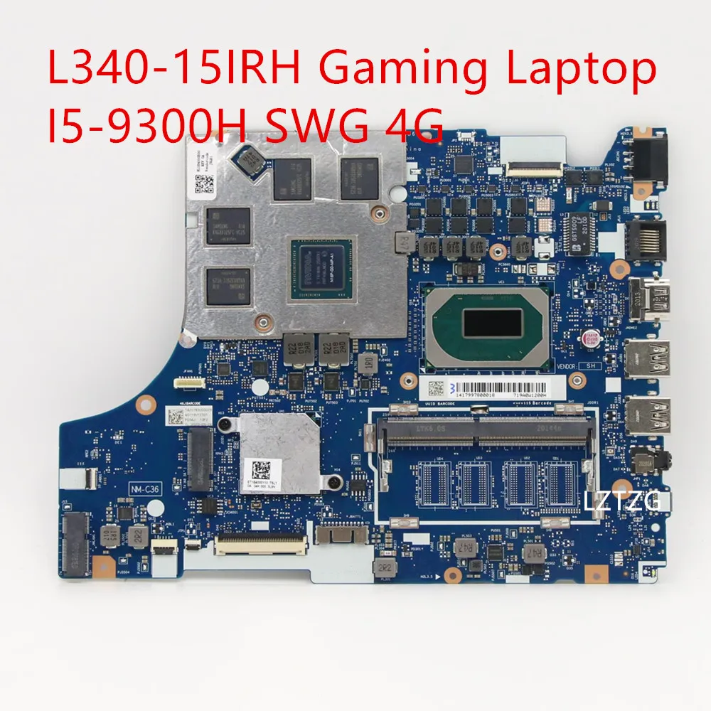 Scheda Madre Per Lenovo Ideapad L340-15Irh Scheda Madre Per Laptop Da Gioco I5-9300H Gtx 1650 4G 5B20S44128