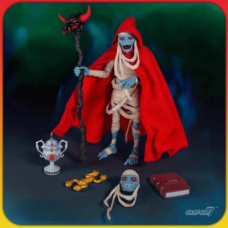 In Magazzino Collezione Di Figure Di Reazione Mumm-Ra Serie Super 7 Thundercat Originale Ottimo Regalo