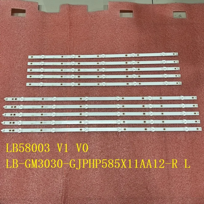 Retroilluminazione A Led Per Ns-58Df620Na20 58Pus6203 58Pus6504 58Puf6013 58Pus7555 58Pus8535/12